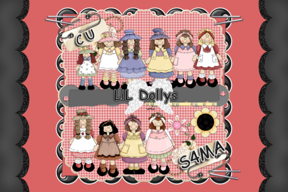 Download LiL Dolly's Clipart - Dolly Collection