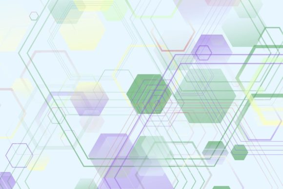 Download Abstract Web Background with Hexagons - Web background Collection