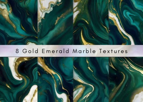 Download 8 Gold Emerald Marble Textures - Marble texture Collection