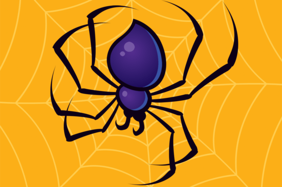 Download Spider with Web Background - Web background Collection
