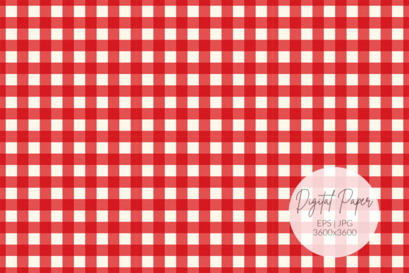 Download Red Gingham Seamless Pattern - Premium Resources