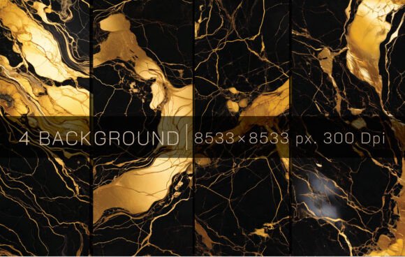 Download 4 Elegant Gold Foil Marble Texture, - Marble texture Collection